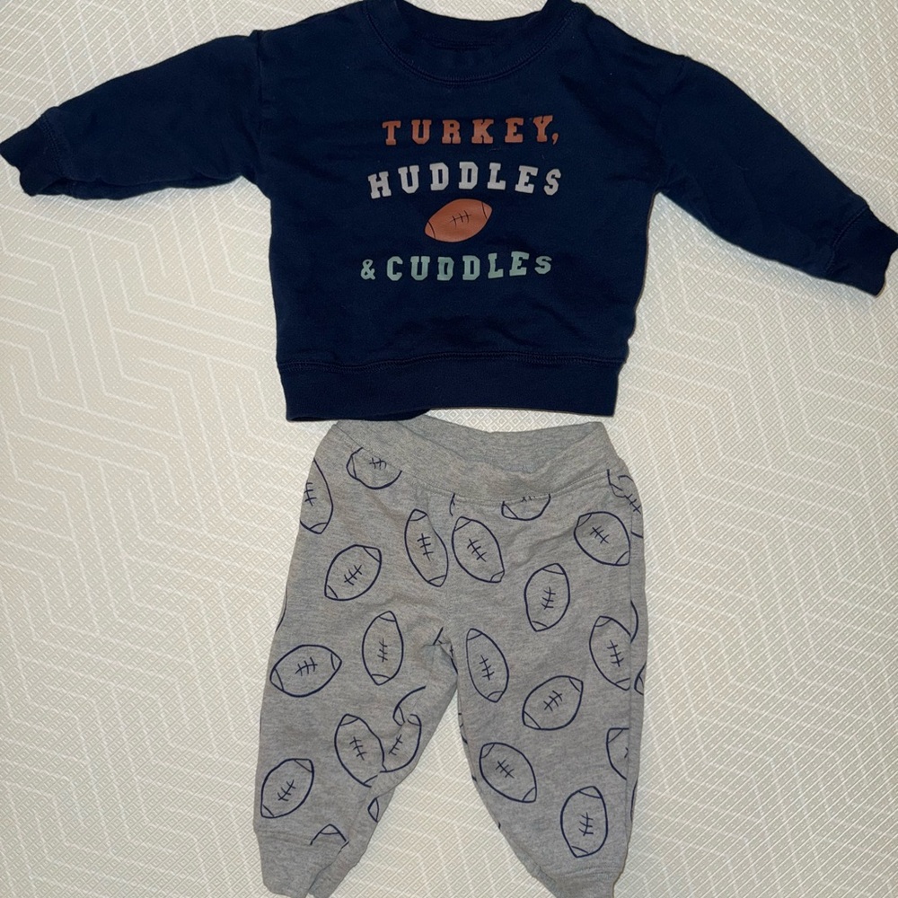 Carter's Navy and Gray Kids Matching Set